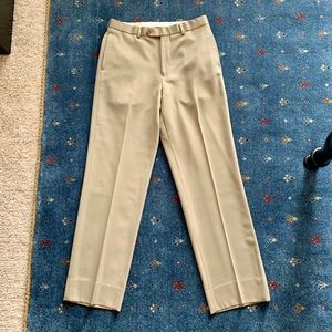 Brooks Brothers Madison Fit Flat-Front Slacks